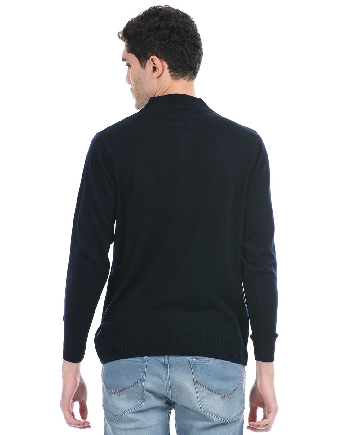 Cloak & Decker by Monte Carlo Men Dark Blue Pullover